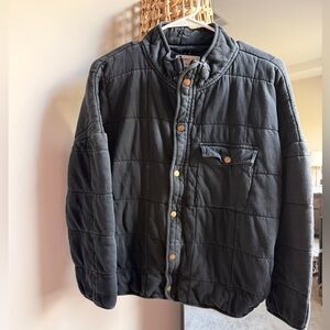 O’NEILL Black Quilted Jacket size small